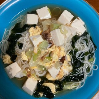 具沢山煮麺